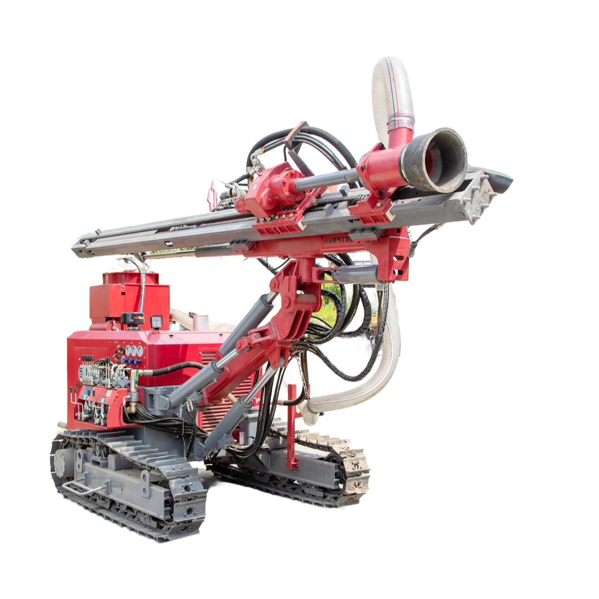 Compact DTH Blasthole Drilling Rig with 15kN Propulsion for Tough Terrains