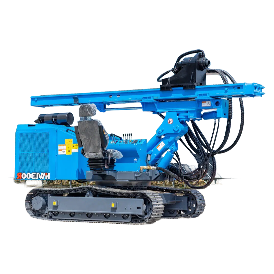 HWL300R Hydraulic Rotary Press Piling Machine for Mining and Construction Projects