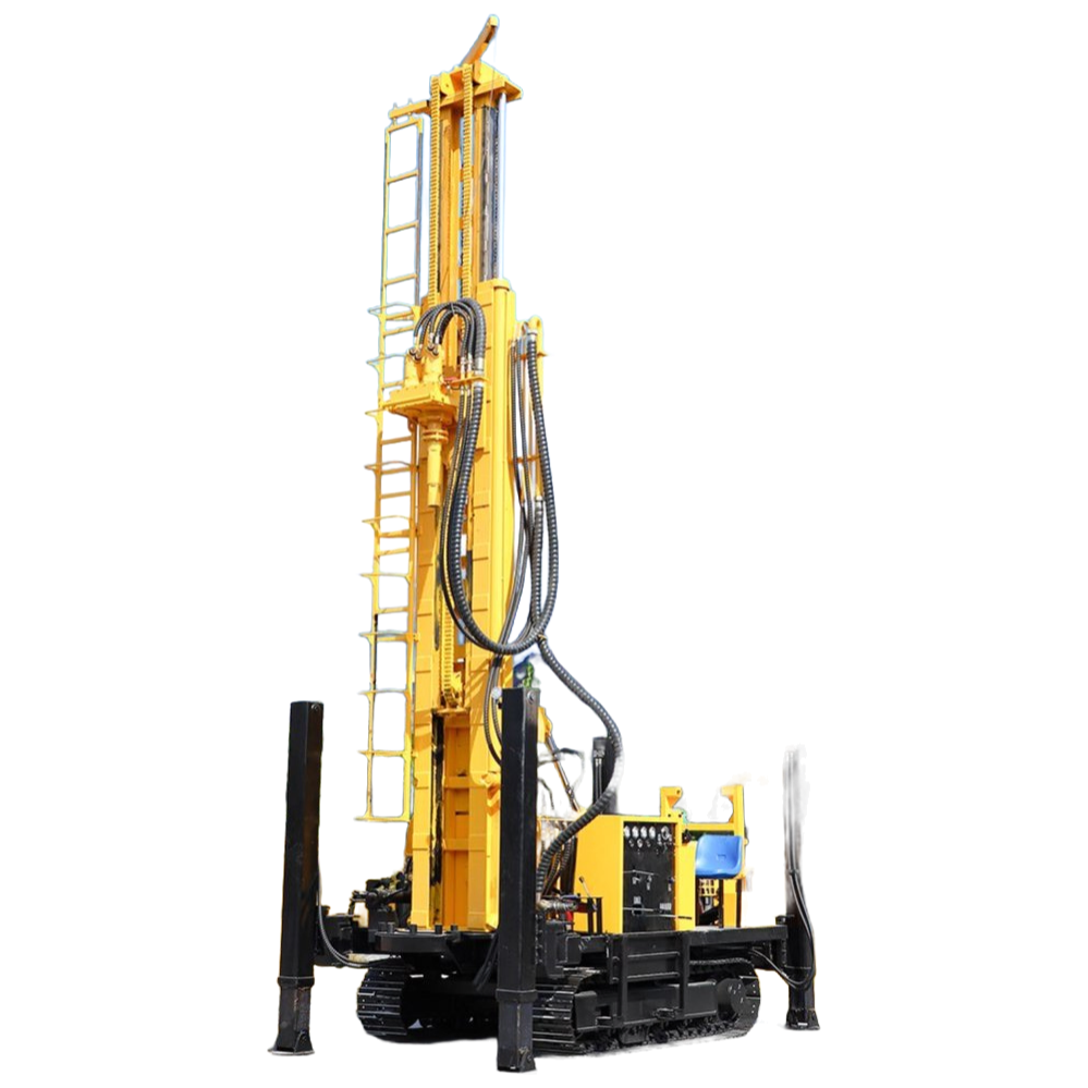 Crawler Hydraulic DTH Drilling Rig HQZ Series for Quarry Blast Hole Drilling 260-300m Depth