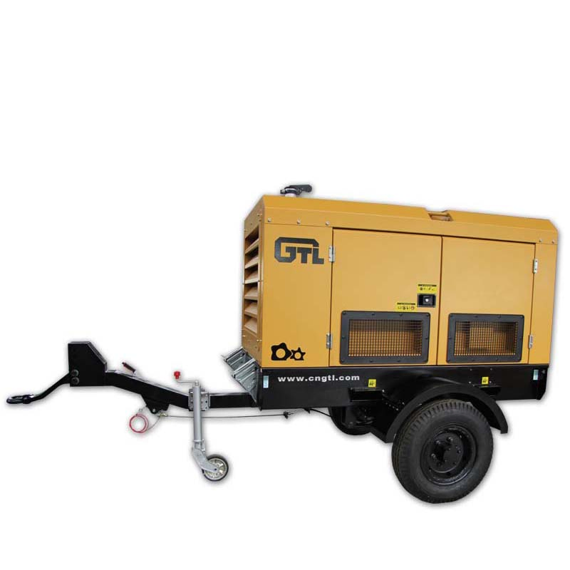 7bar 5.18m³/min MDS185-FF Portable Diesel Air Compressor with Vertical Oil Tank and 50°C Radiator