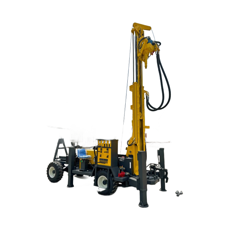 High Efficiency WH260 Crawler Mounted Water Well Drilling Machine with 3.3m Advance Length
