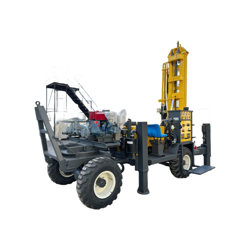 High Efficiency WH260 Crawler Mounted Water Well Drilling Machine with 3.3m Advance Length