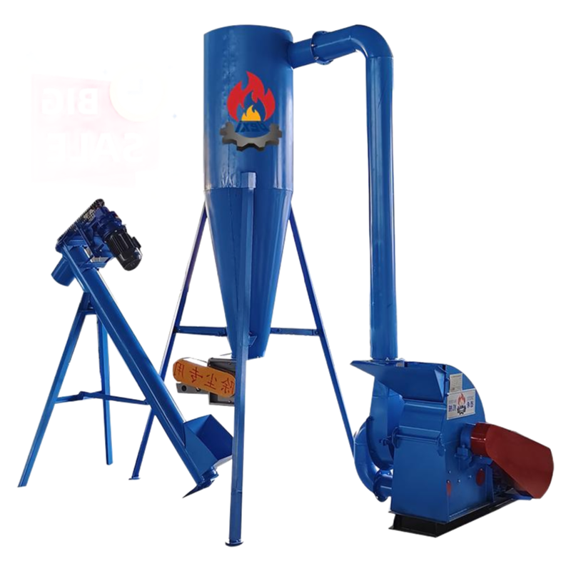 Professional Biomass Hammer Mill SG65*75 - 2-3T/H Capacity with CE Certification