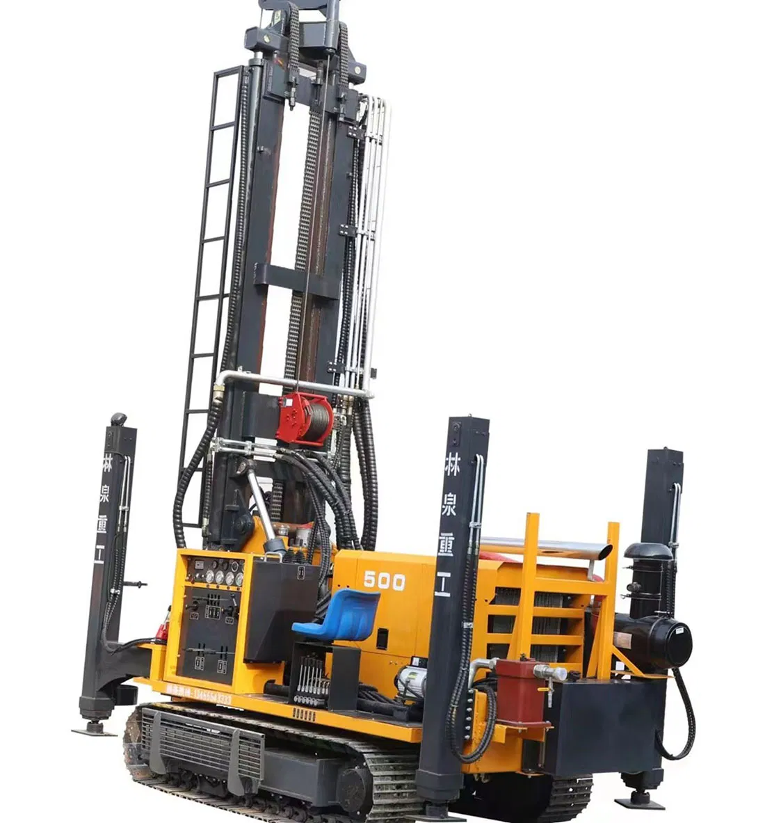Professional XW500 Crawler Drilling Rig with 30-150 RPM Speed for Geological Exploration
