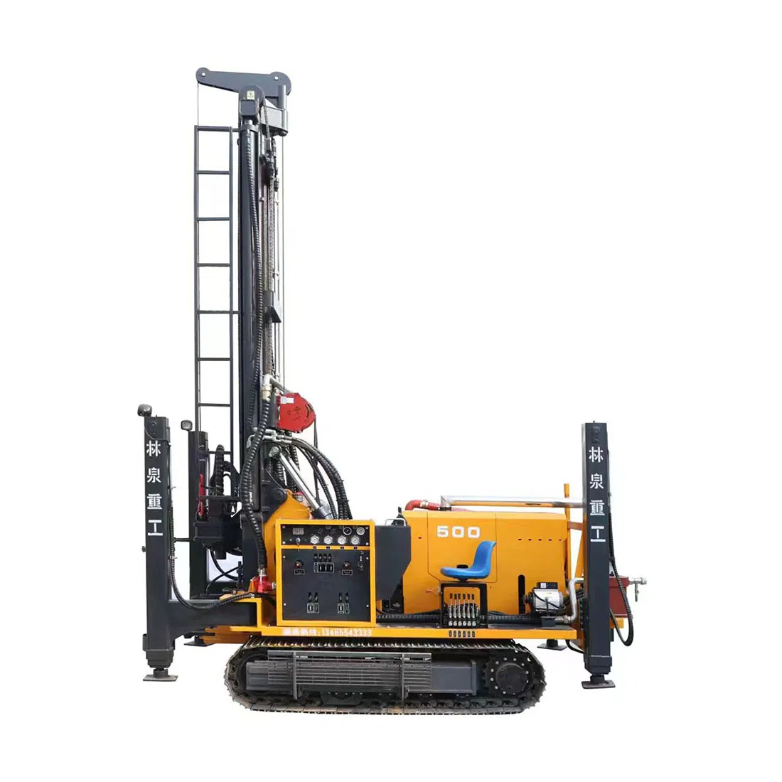 Professional XW500 Crawler Drilling Rig with 30-150 RPM Speed for Geological Exploration
