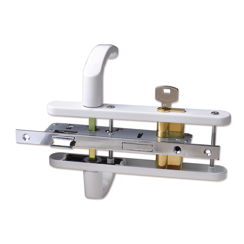 High Quality Aluminum Alloy Casement Door Single Point Lock Full Set Hardware for Windows and Doors