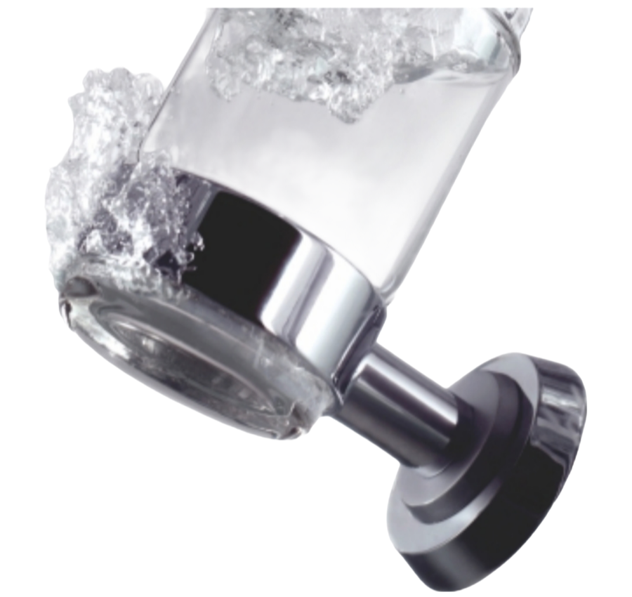 Polished Chrome Art Deco Bathroom Fixtures - Durable Stainless Steel Towel Rings & Tissue Box Holders