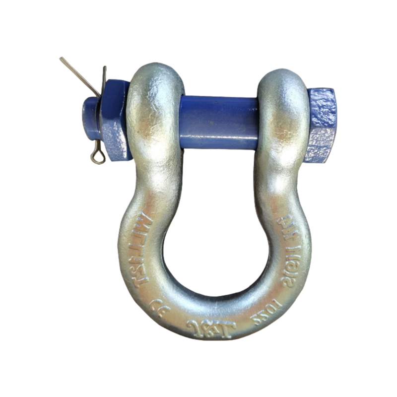 Professional Supplier of Standard & Custom Bow Shackles for Construction and Marine Use