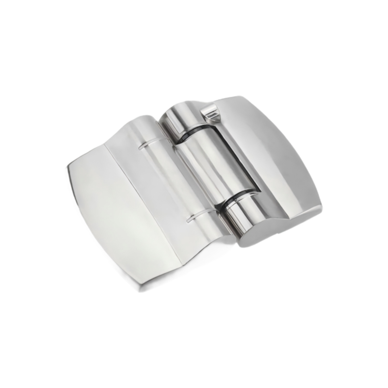 Heavy-Duty Self-Closing Door Hinge for Public Restrooms - 180° Aluminum Alloy Hinge