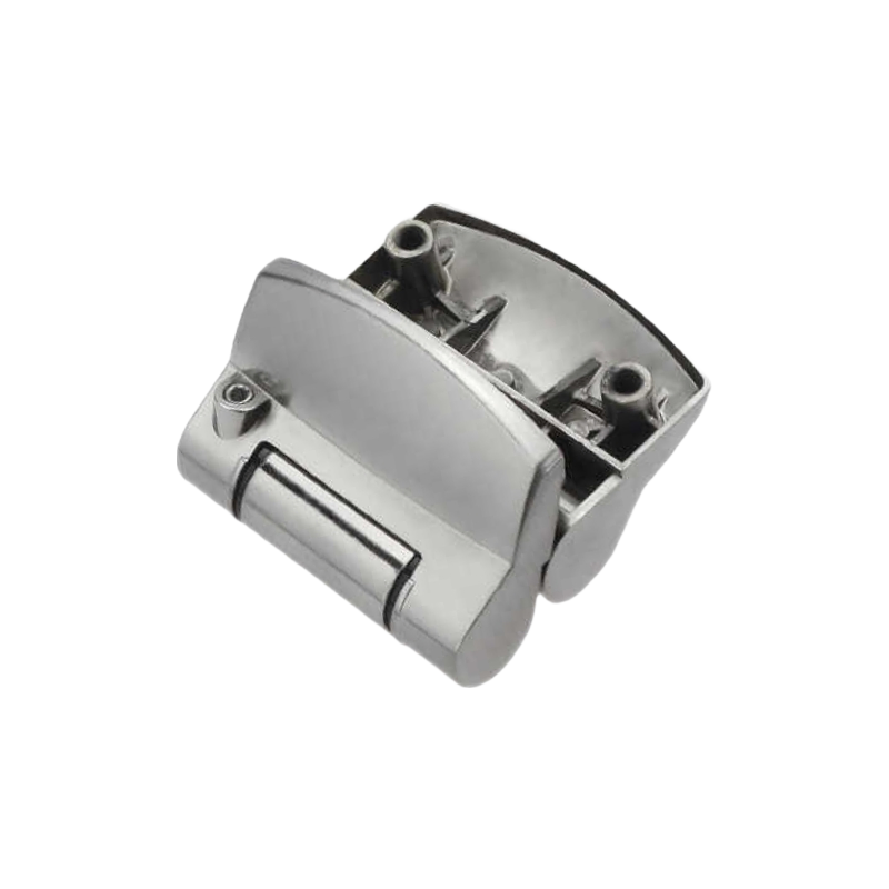 Heavy-Duty Self-Closing Door Hinge for Public Restrooms - 180° Aluminum Alloy Hinge
