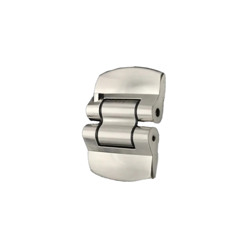 Heavy-Duty Self-Closing Door Hinge for Public Restrooms - 180° Aluminum Alloy Hinge