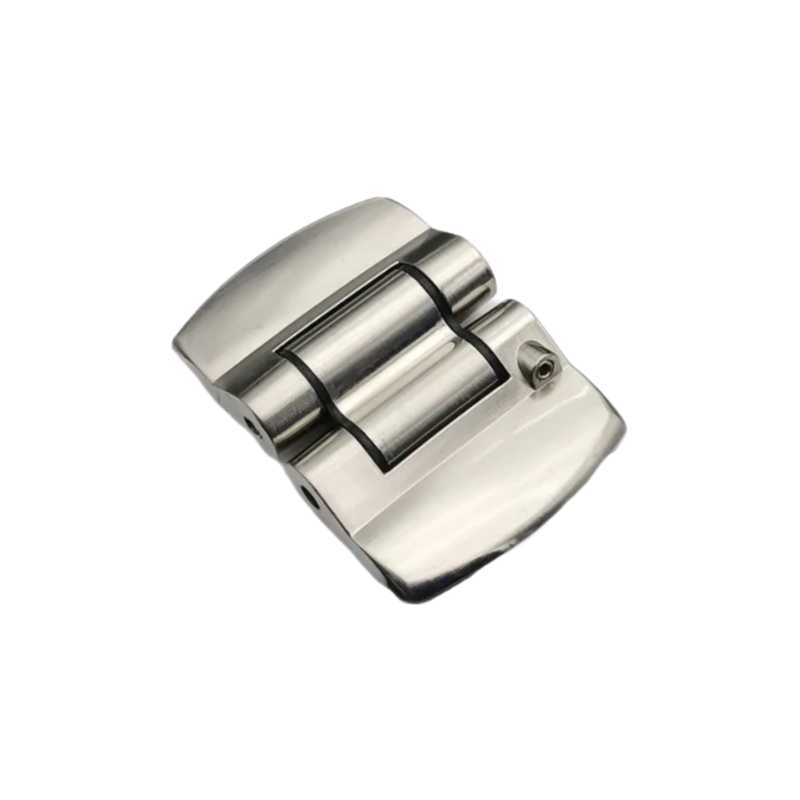 Heavy-Duty Self-Closing Door Hinge for Public Restrooms - 180° Aluminum Alloy Hinge