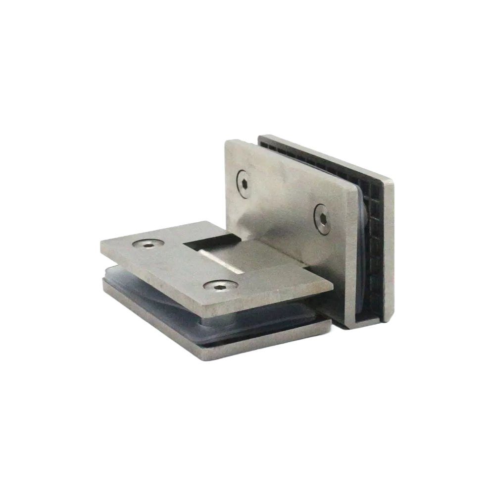 Wholesale Stainless Steel Glass Shower Door Hinge - 90*55mm Size for Bathroom Installations