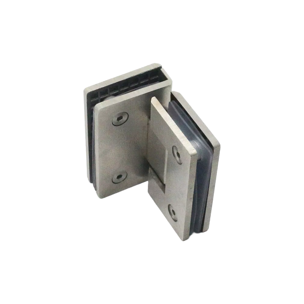 Wholesale Stainless Steel Glass Shower Door Hinge - 90*55mm Size for Bathroom Installations
