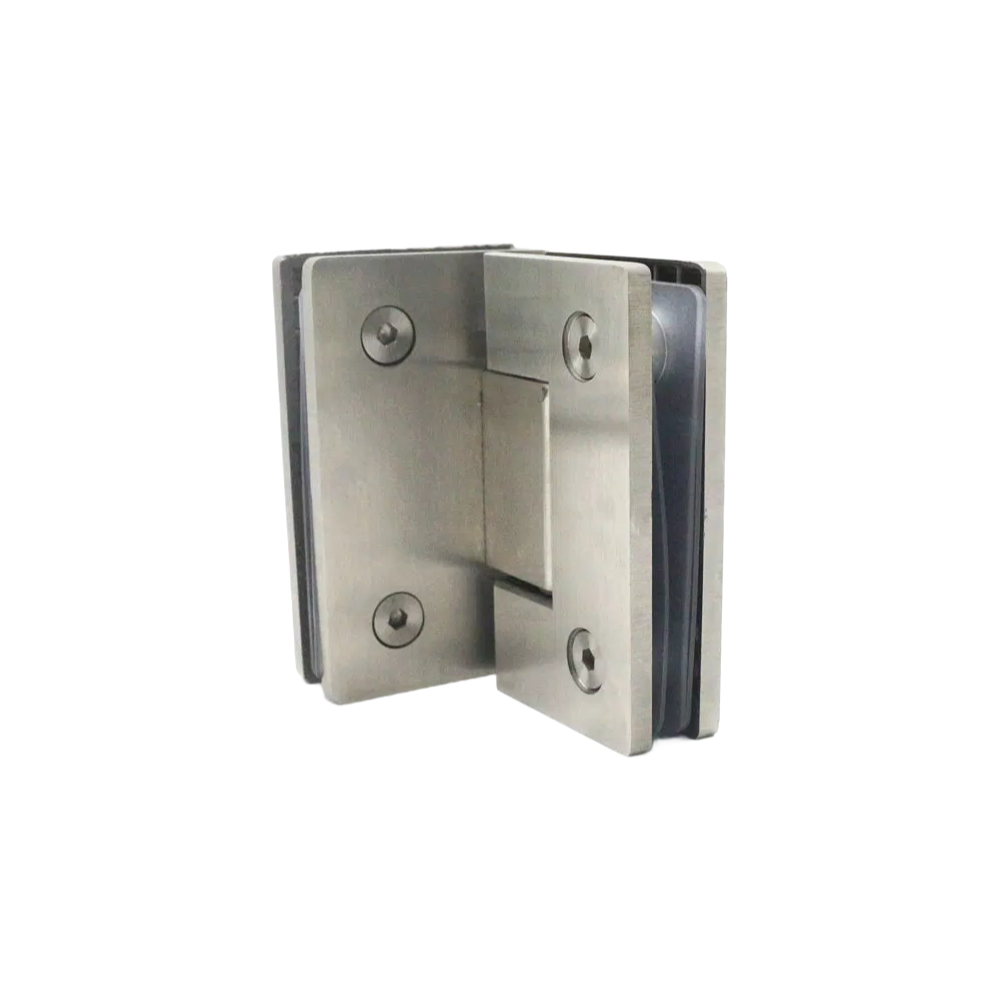 Wholesale Stainless Steel Glass Shower Door Hinge - 90*55mm Size for Bathroom Installations