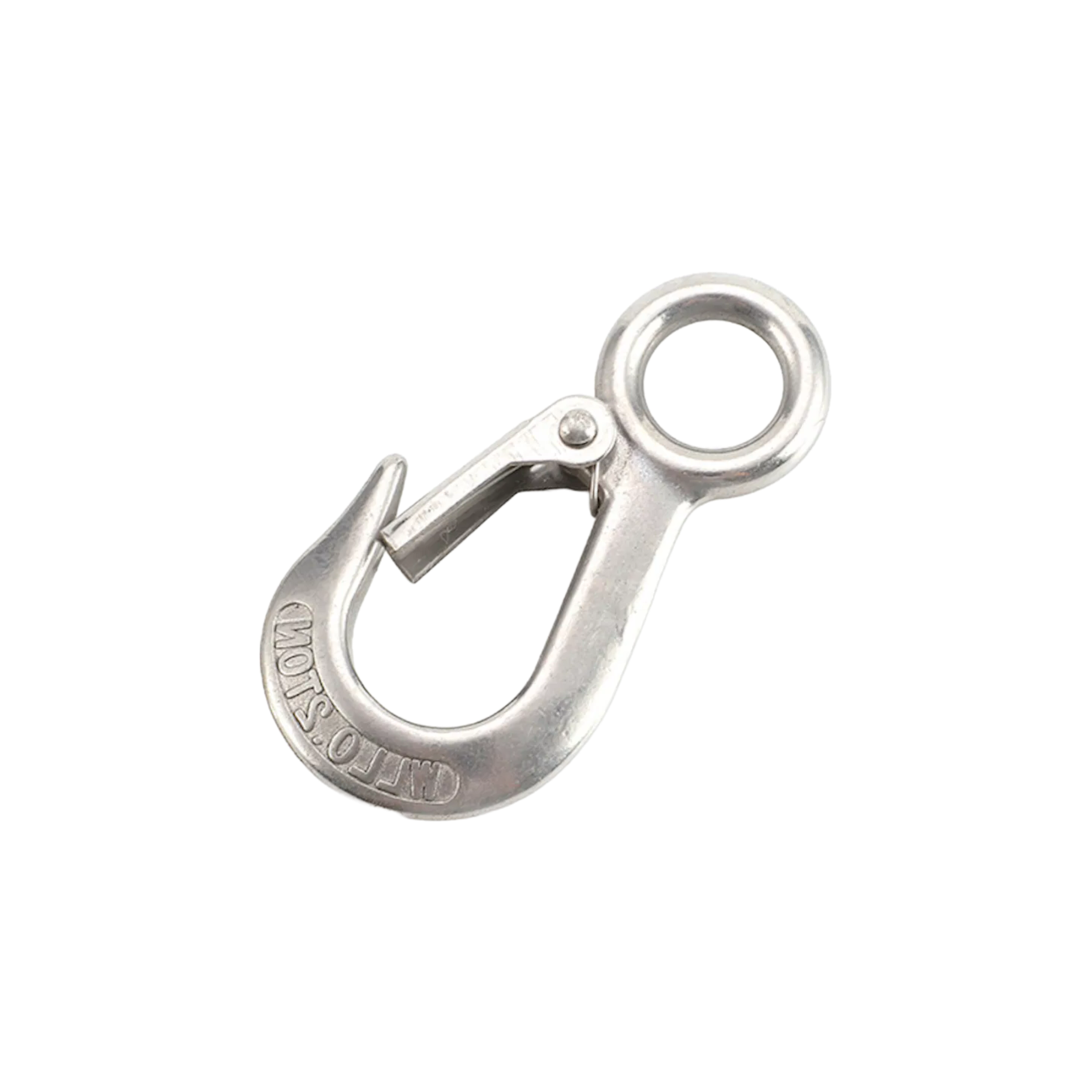 Customizable Alloy Steel Swivel Eye Hook with Safety Latch for Marine Use