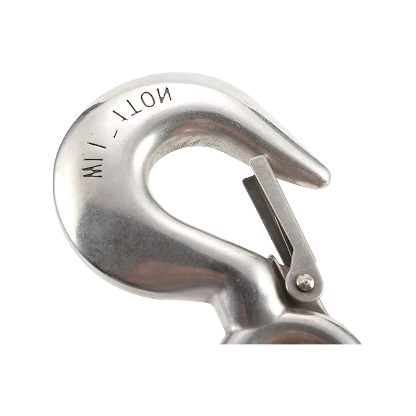 Customizable Alloy Steel Swivel Eye Hook with Safety Latch for Marine Use