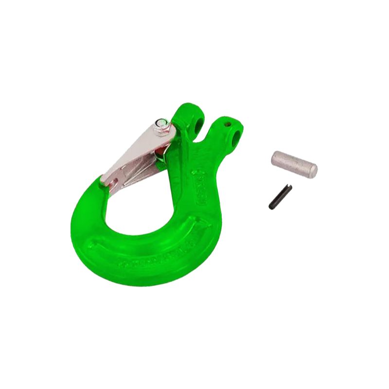 Customizable Steel Sheep Horn Hook for Quick Assembly Slings - G80 Grade