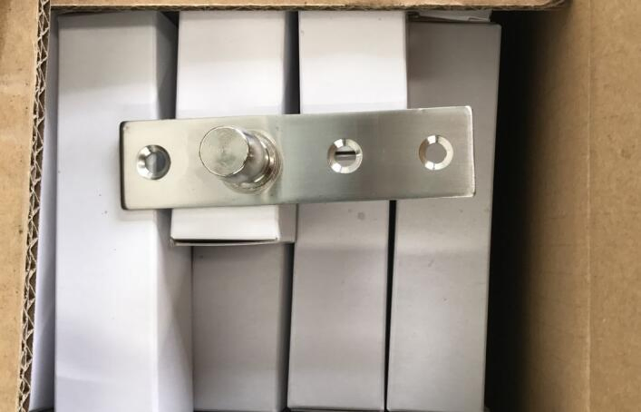 High Quality Stainless Steel 304 Frameless Glass Door Top Pivot Hinge with Patch Fitting