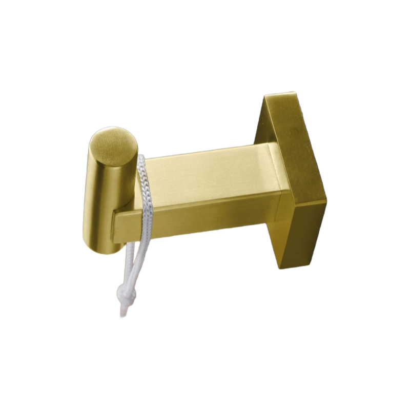 Premium V-Style Robe Hook - Stainless Steel Wall Mounted Clothes Hat Hanger for Home & Hotel