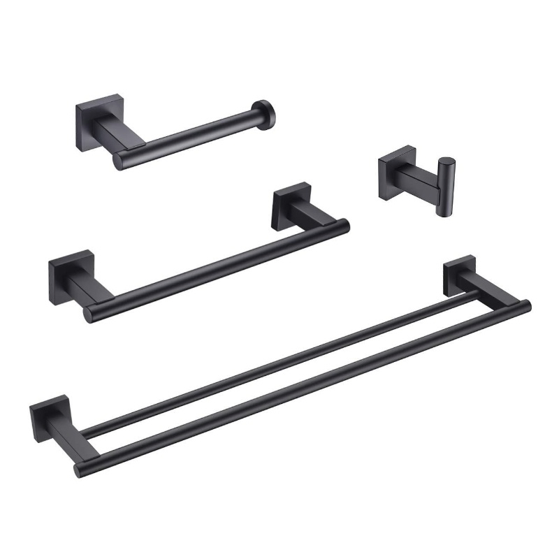 Premium V-Style Robe Hook - Stainless Steel Wall Mounted Clothes Hat Hanger for Home & Hotel