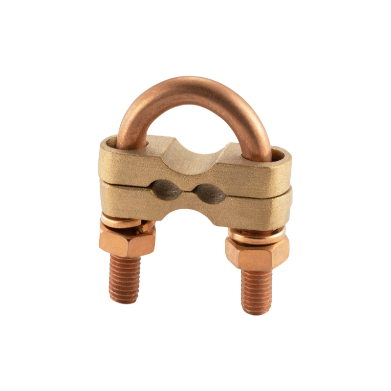 IEC61238-1 Certified Brass Grounding Clamp for Electrical Earthing Applications
