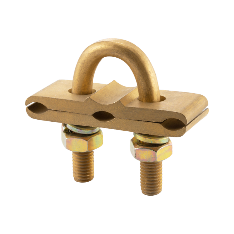 IEC61238-1 Certified Brass Grounding Clamp for Electrical Earthing Applications