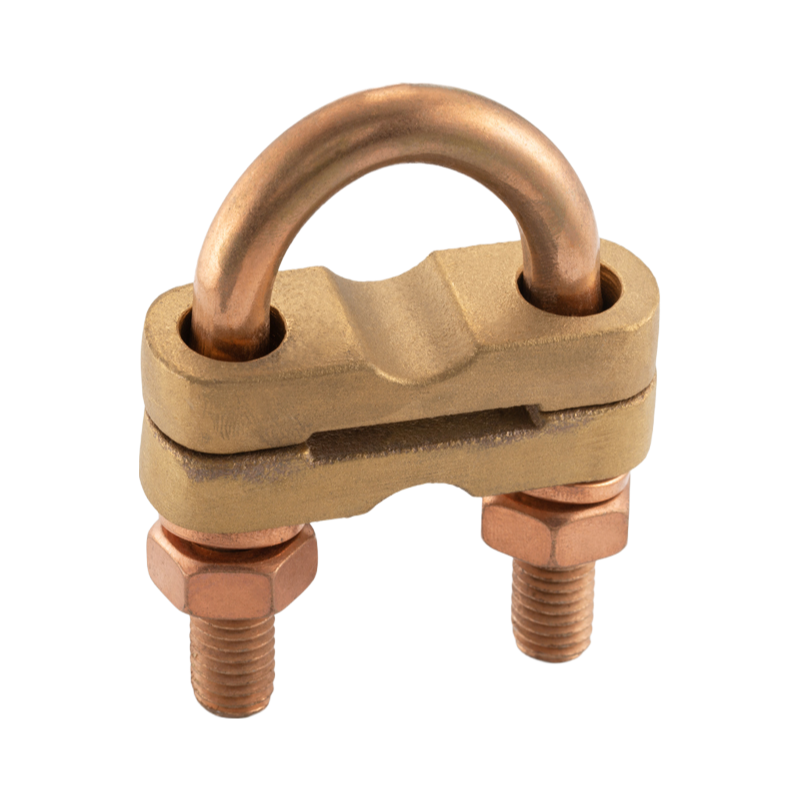 IEC61238-1 Certified Brass Grounding Clamp for Electrical Earthing Applications