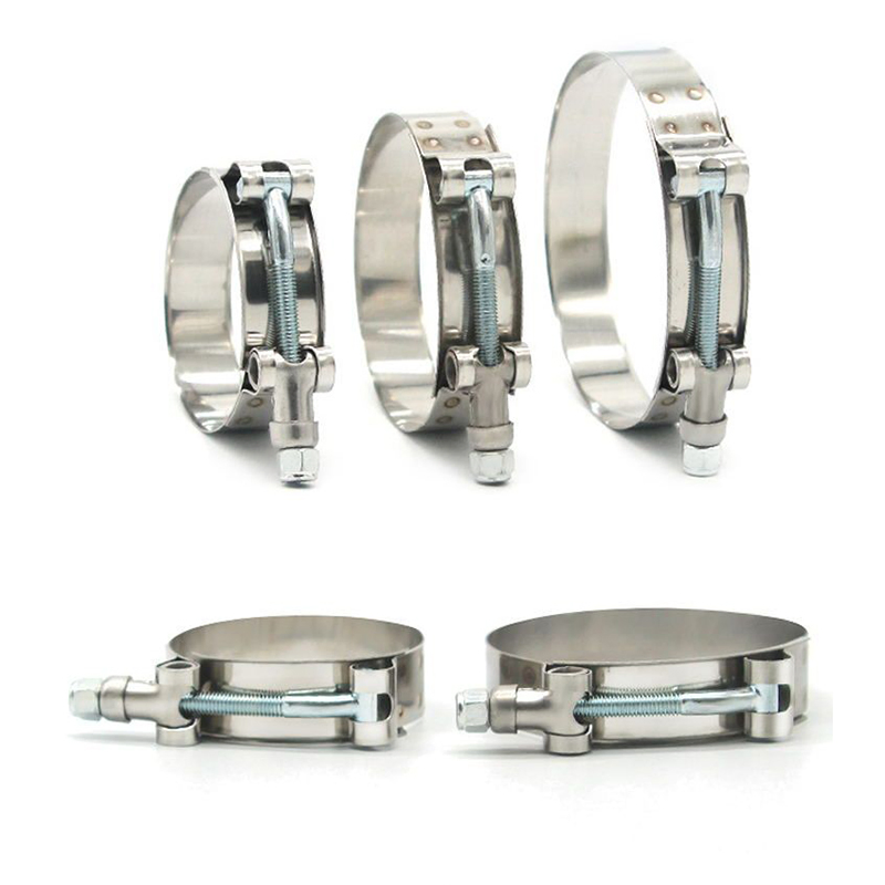 Durable 304/316 Stainless Steel Hose Clamps for Automotive and Industrial Use
