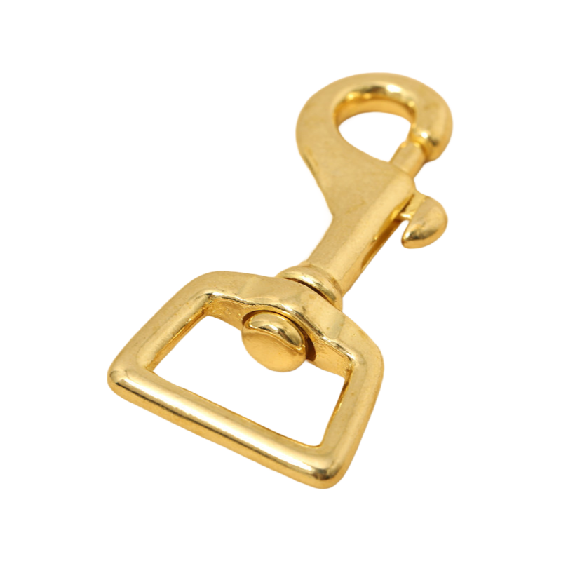 Eco-Friendly Nickel-Free Copper Snap Hook Buckles for DIY Bag Accessories Wholesale