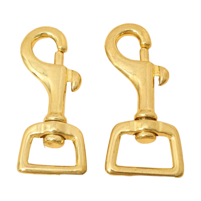 Eco-Friendly Nickel-Free Copper Snap Hook Buckles for DIY Bag Accessories Wholesale