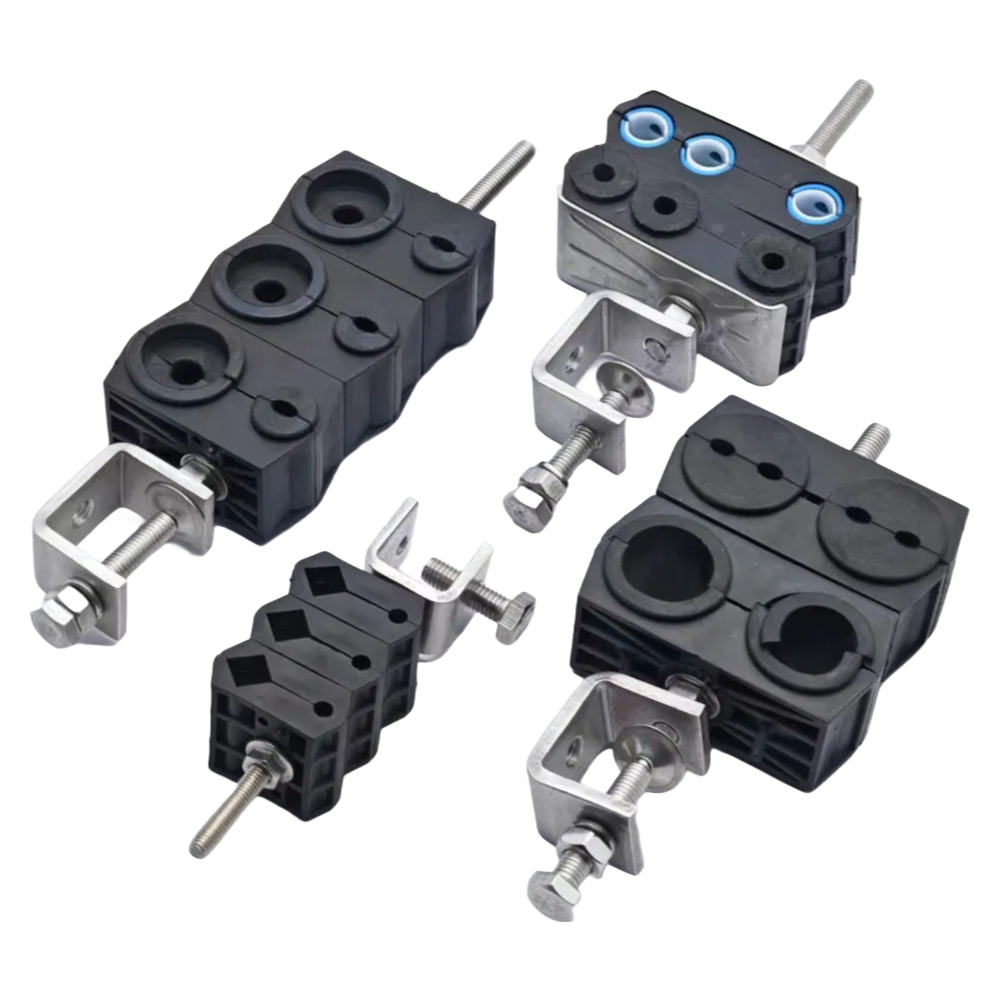 OEM/ODM Available Single Hole Cable Clamp Kit with SUS304 Components