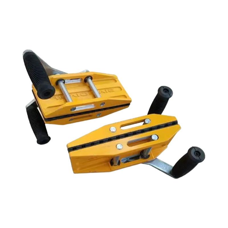 Industrial Grade Rubber Coated Slab Clamp 4.5mm Thickness for Secure Material Transport