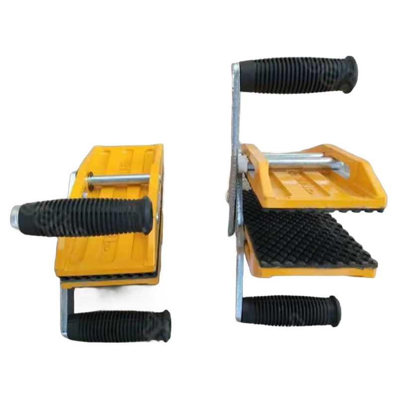 Industrial Grade Rubber Coated Slab Clamp 4.5mm Thickness for Secure Material Transport
