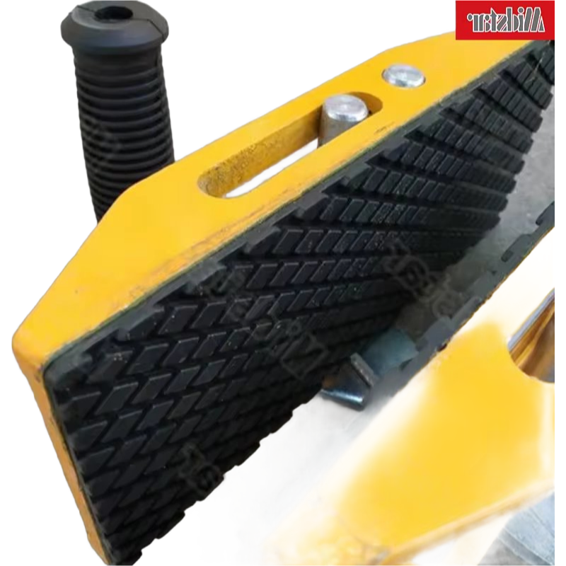 Industrial Grade Rubber Coated Slab Clamp 4.5mm Thickness for Secure Material Transport