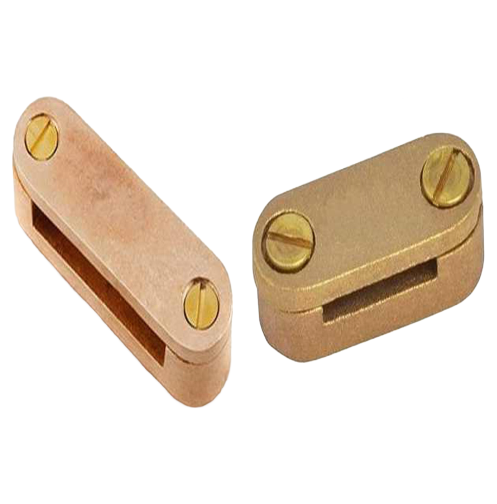 Customizable Electrical Ground Clamp with Zinc Screw for Secure Earthing Systems