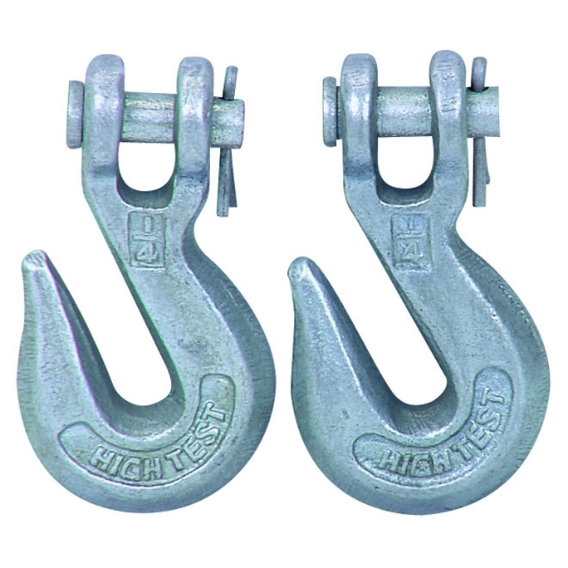 Industrial Grade G80 Forged Steel Clevis Grab Hook - Quenched and Tempered