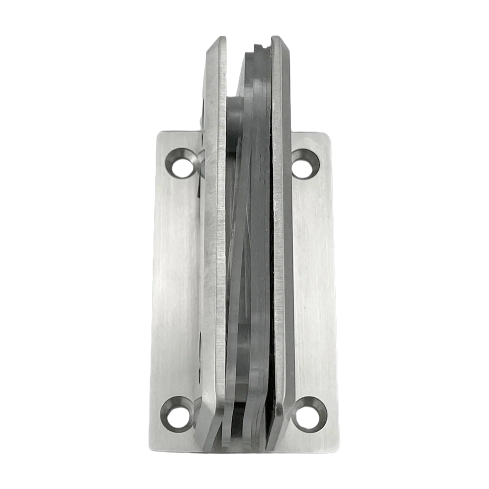 High Quality Stainless Steel 304 Ss Shower Hinges with Self-Closing Feature for Glass Door Installation
