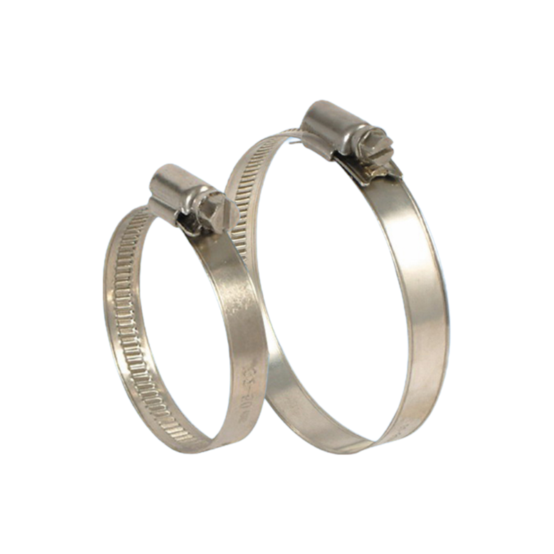 Durable 12.7mm Band Width GM-HU Hose Clamp in Stainless Steel AISI203/430 Material