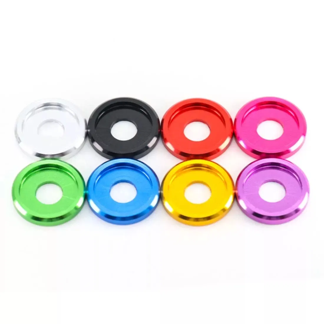 Custom Color Anodized Aluminum Washers DIN/ANSI/GB Standard for Industrial Use