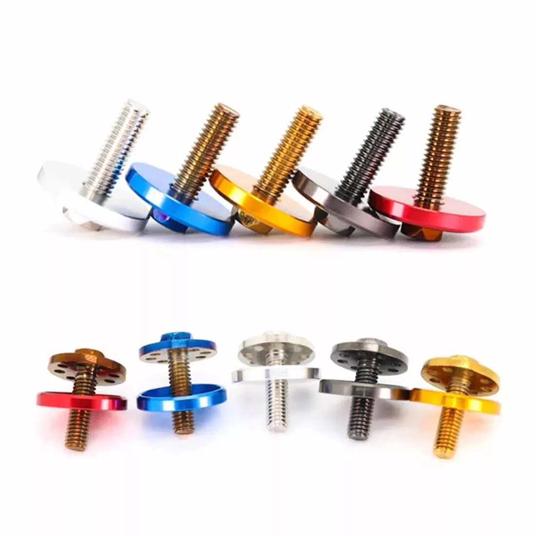 Custom Color Anodized Aluminum Washers DIN/ANSI/GB Standard for Industrial Use