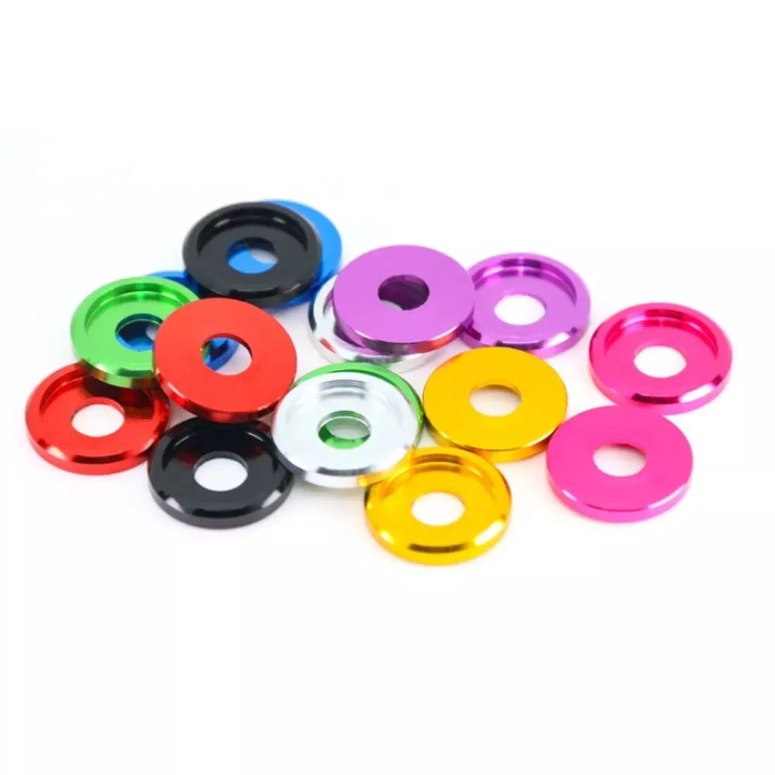 Custom Color Anodized Aluminum Washers DIN/ANSI/GB Standard for Industrial Use