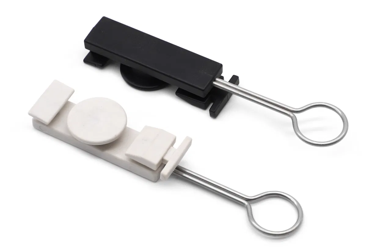 Wholesale FTTH Fiber Optic Cable Support Clamp with CE ISO Certification for Electrical Applications