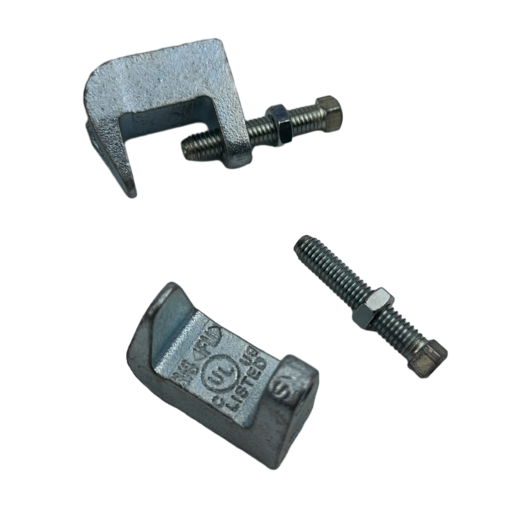 Heavy Duty Wide Mouth Beam Clamp 3/8 Inch for Industrial Applications with UL FM Certification
