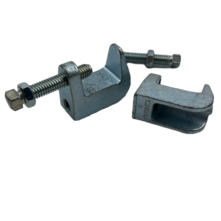 Heavy Duty Wide Mouth Beam Clamp 3/8 Inch for Industrial Applications with UL FM Certification