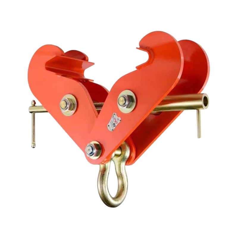 High Capacity 1 Ton Beam Clamp for Hoists - Factory Direct Supply with Shackle Option