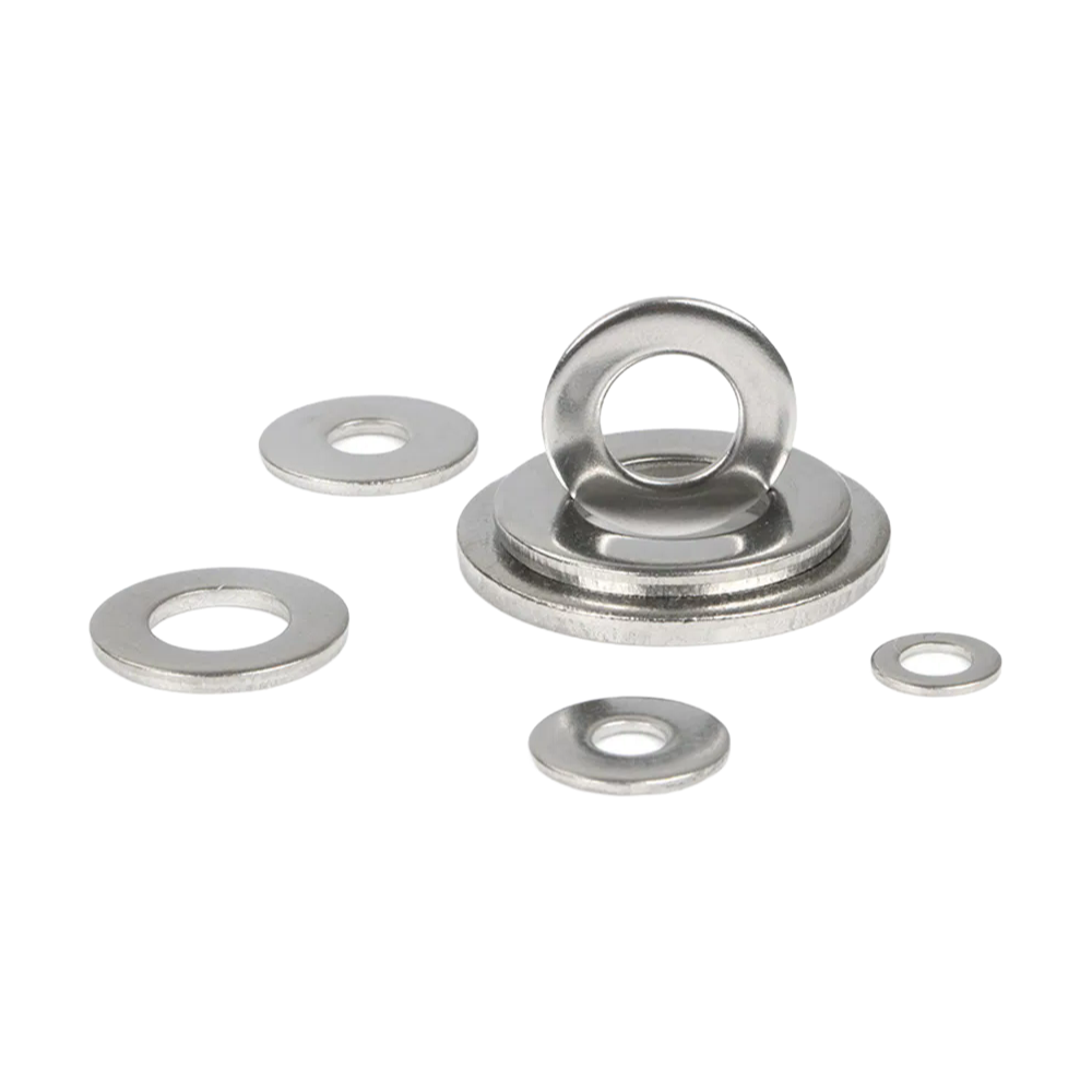 304/316/2205/2507 Stainless Steel Flat Washers with Nickel Plating Surface Treatment