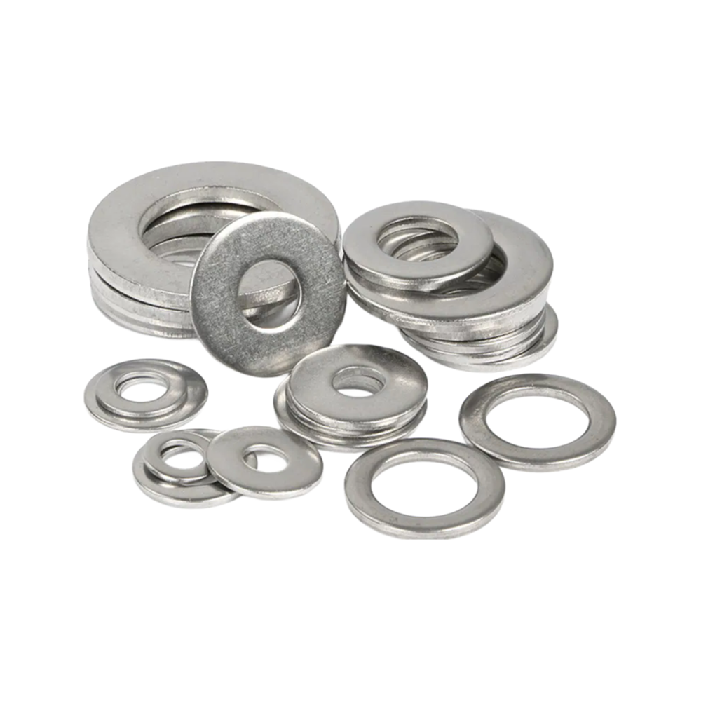 304/316/2205/2507 Stainless Steel Flat Washers with Nickel Plating Surface Treatment