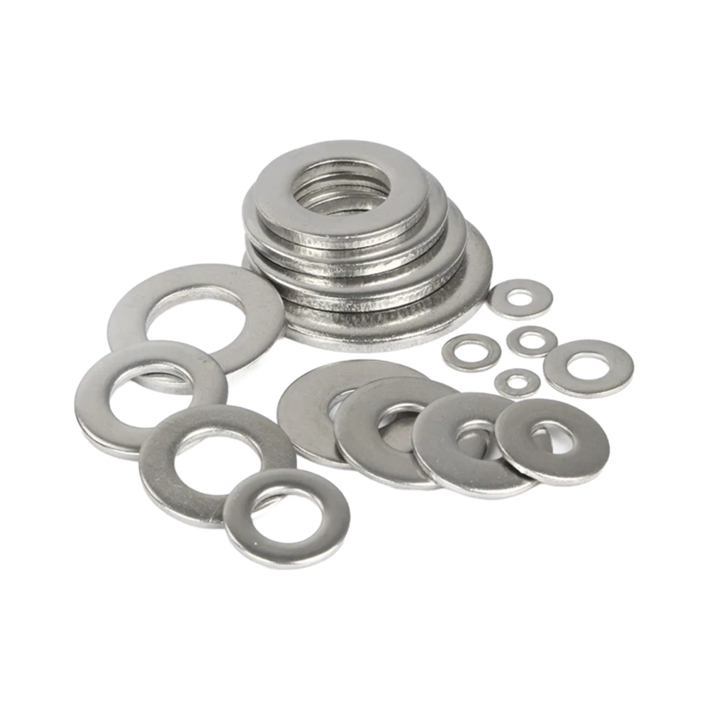 304/316/2205/2507 Stainless Steel Flat Washers with Nickel Plating Surface Treatment