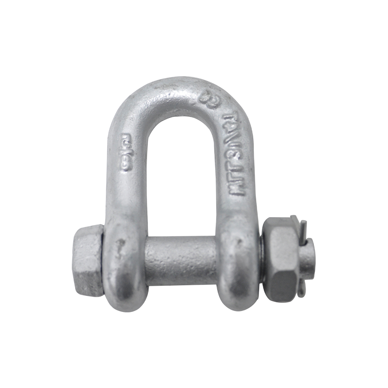 G2150 D Shackle - High Strength Alloy Steel Industrial Rigging Hardware for Heavy Loads